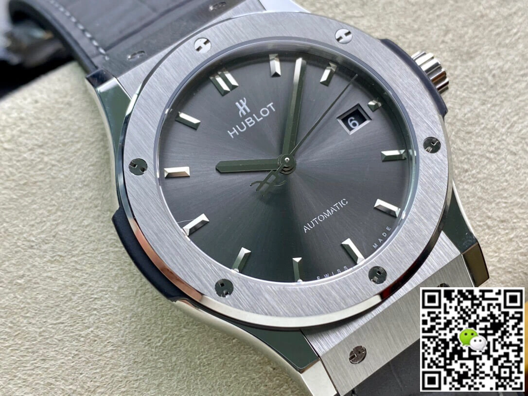 Hublot Classic Fusion 542.NX.7071.LR 42MM WWF Factory 1:1 Best Edition Replica Watch Grey Strap